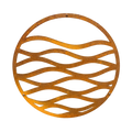 Wanddekoration TIDE