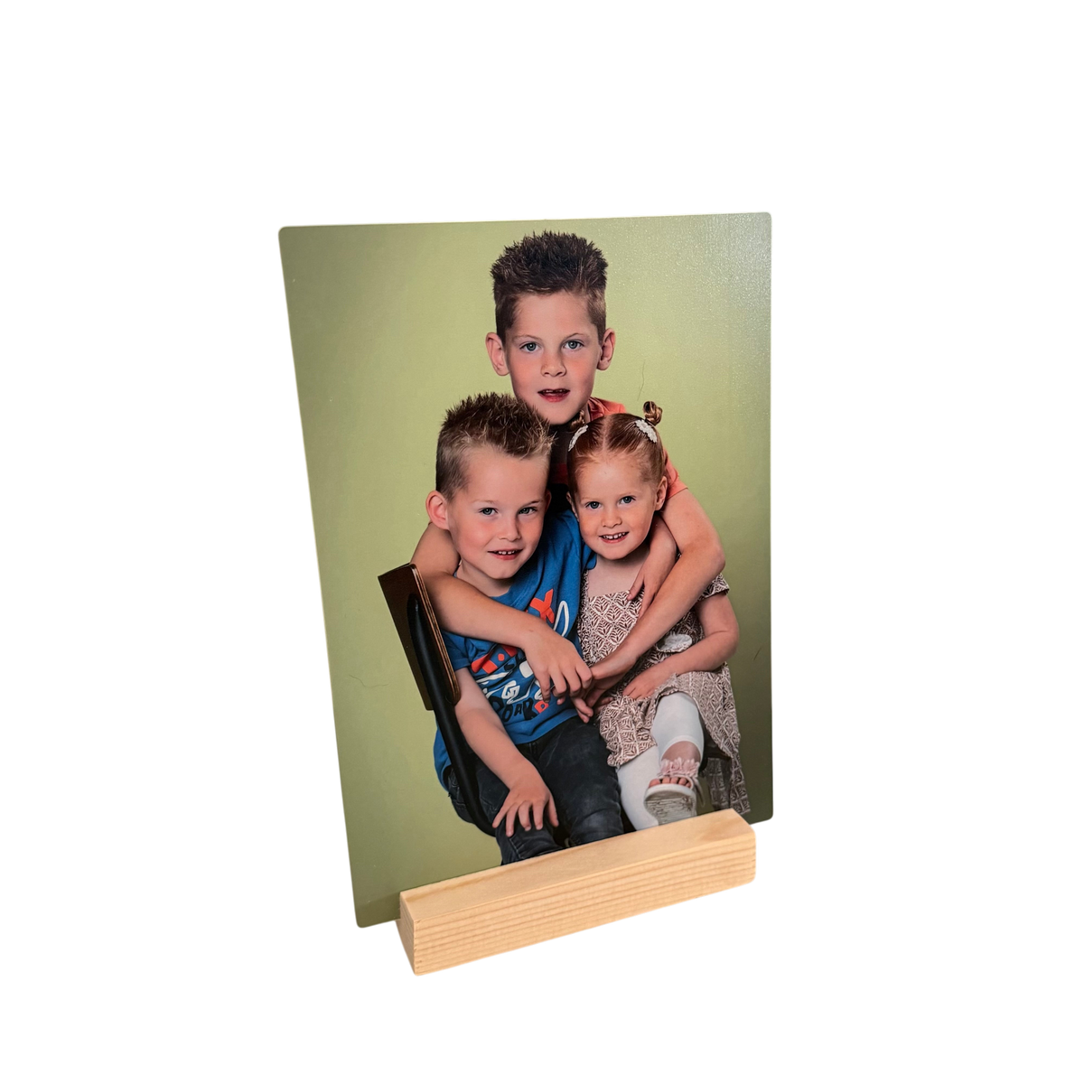 Fotoplaat LINEA van aluminium met uv print 